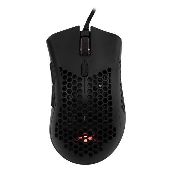 Baracuda CORAL-B Gaming Egér 6D Fekete 12800 DPI