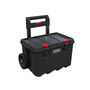 Кутия за инструменти Keter Stack'N'Roll, С колелца, Черен