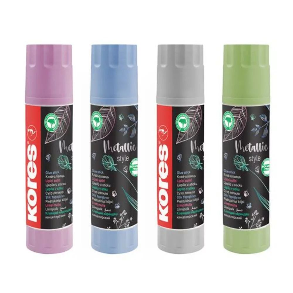 Kores Metallic Style Ragasztóstift többféle 20g (IK12212)