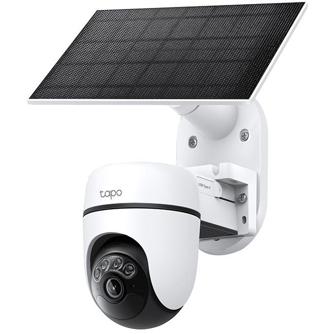 TP-Link Tapo TC90 KIT, Pan / Tilt Solar-Powered Security Camera Kit (TC90 KIT)