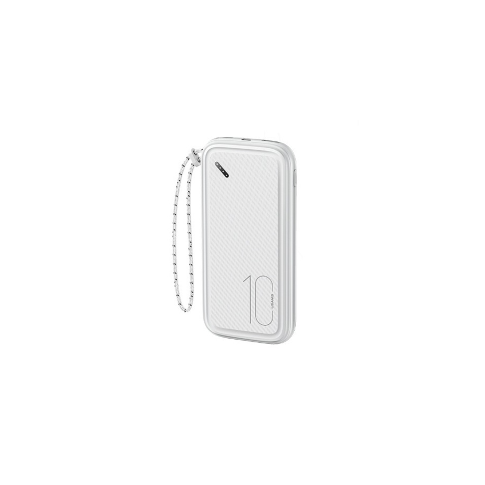 USAMS PB56 Power Bank 10000mAh - Fehér (10KCD15002)