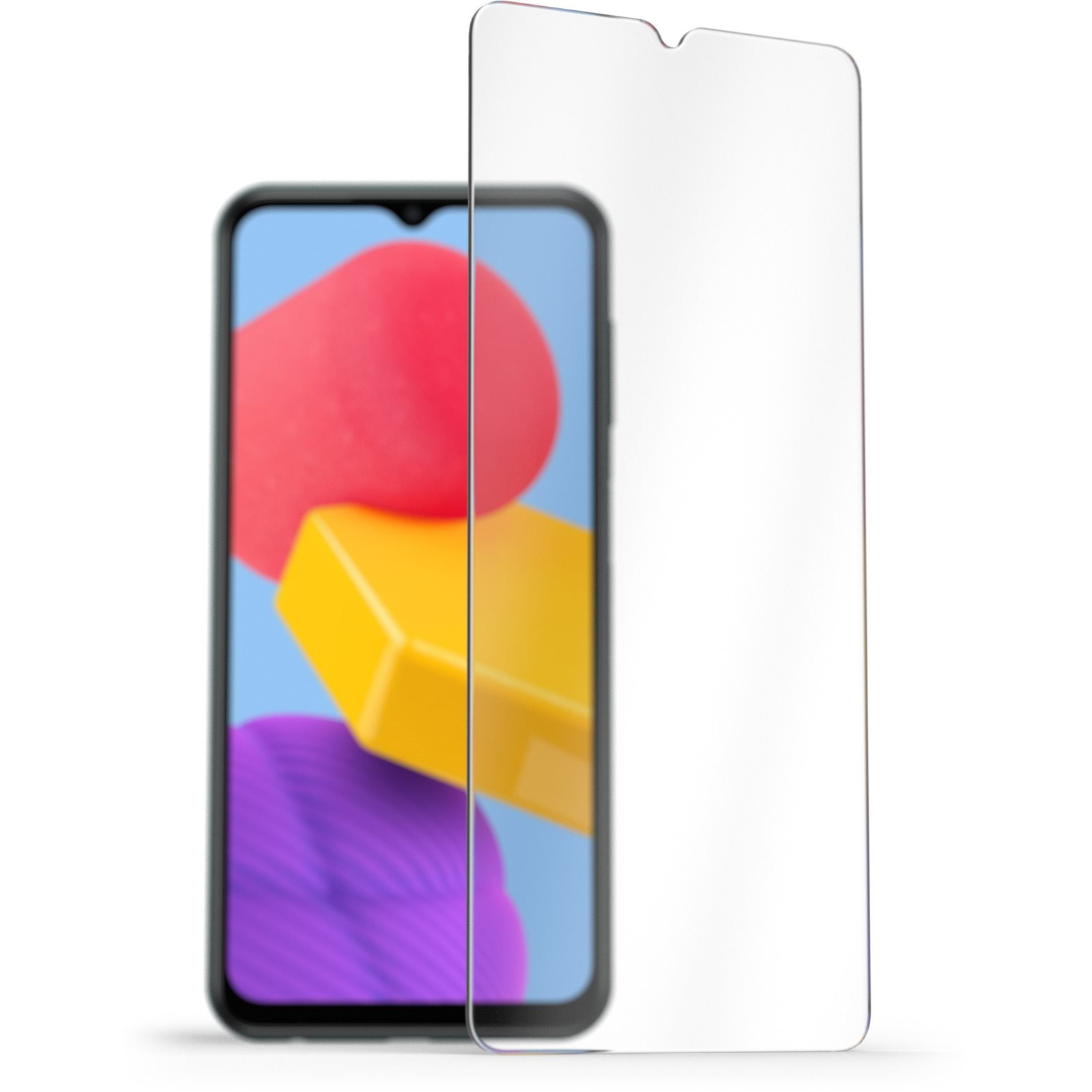 AlzaGuard Case Friendly Glass Protector Samsung Galaxy M13 2.5D üvegfólia (AGD-TGF0139)