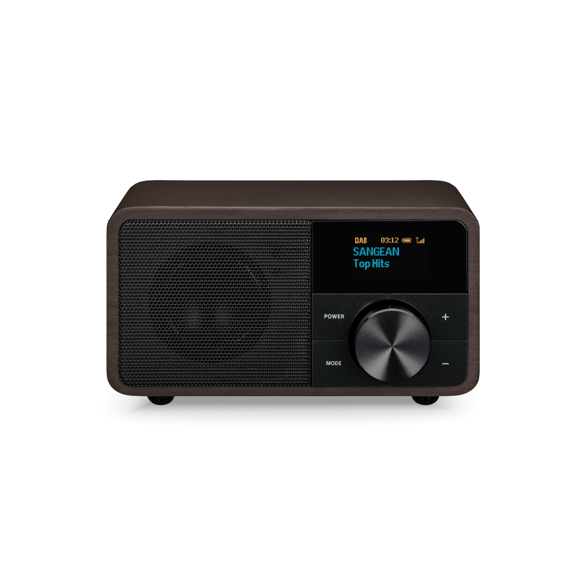 Sangean DDR-7 DAB+ FM Asztali Rádió - Sötét Fa (A500421)