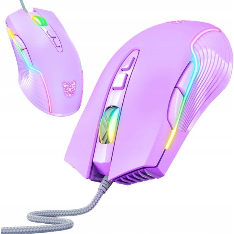 ONIKUMA RGB Wired Gaming Mouse CW905 Purple (CW905 Wired Purple)
