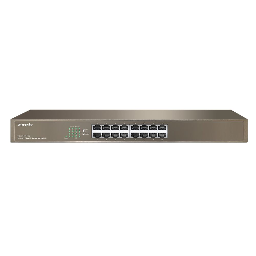 Мрежов суич Tenda TEG1016G — TEG1016GV8.0