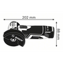 Bosch GWS 12V-76 Professional Akkus sarokcsiszoló (akku és töltő nélkül)