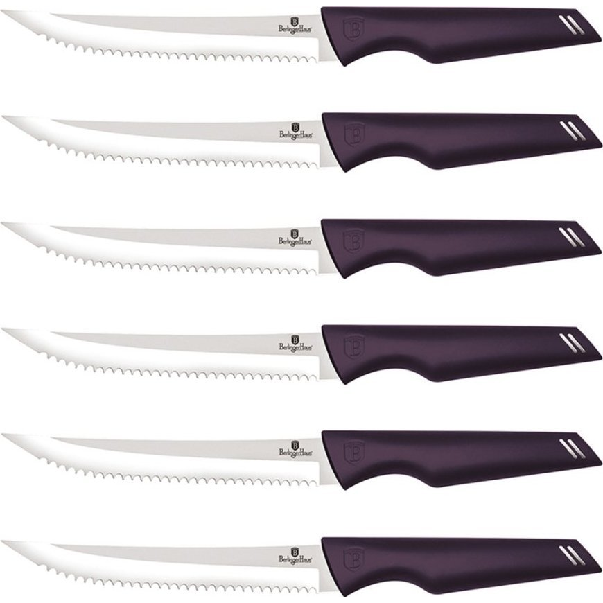 BerlingerHaus BH/2789 Purple Eclipse Collection Késkészlet - Rozsdamentes Acél, Metál Lila (BH-2789)