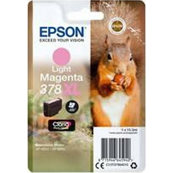 Epson Squirrel 378XL blækpatron 1 stk Original Højt (XL) udbytte Lys magenta
