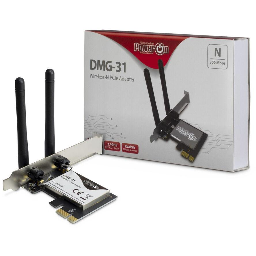 PowerON DMG-31 Wi-Fi 4 PCIe Adapter (88888147)