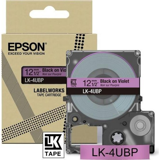 Epson LK-4UBP Zwart, Paars