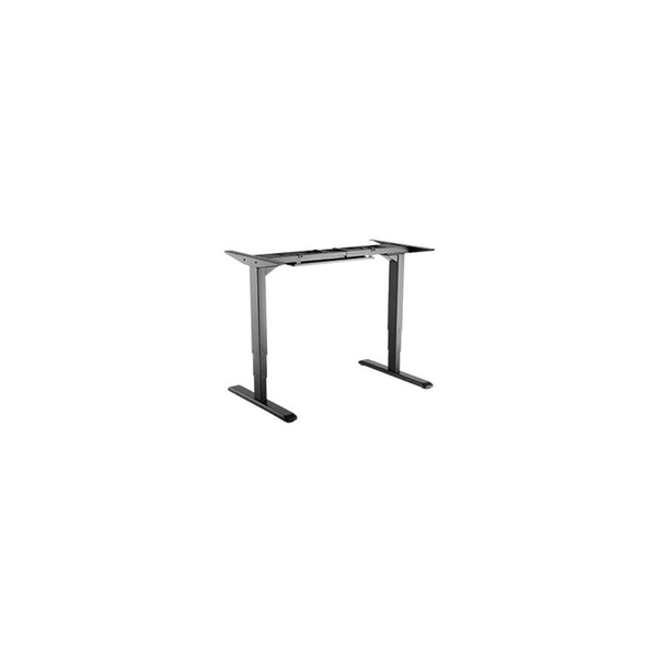 Equip 650805 stel til skrivebord Elektrisk 2 ben Sort
