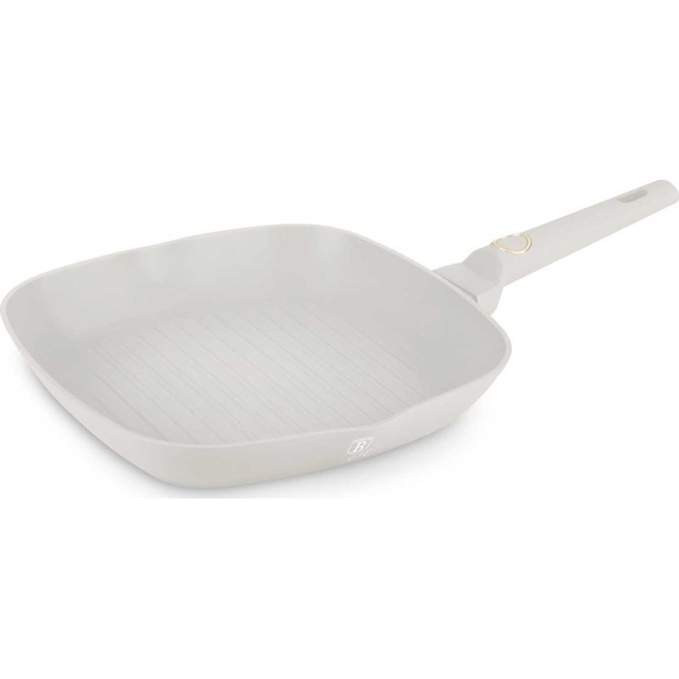 BerlingerHaus BH/8066 Sahara Collection Grill Serpenyő - 28 cm, Tapadásmentes Titánpro Bevonattal (BH-8066)
