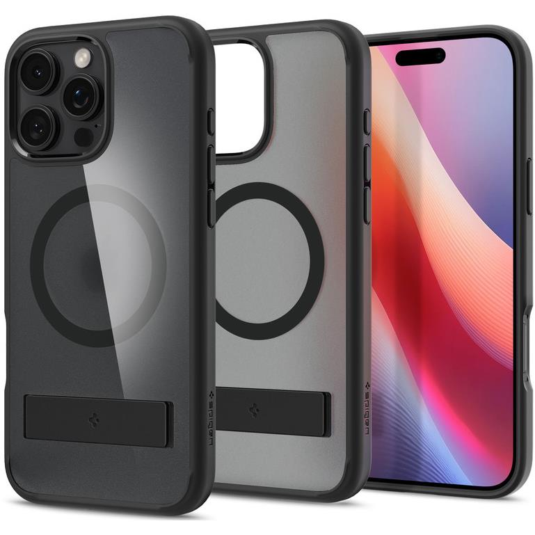 Spigen Ultra Hybrid S MagSafe Frost Black iPhone 16 Pro Max tok (ACS08377)