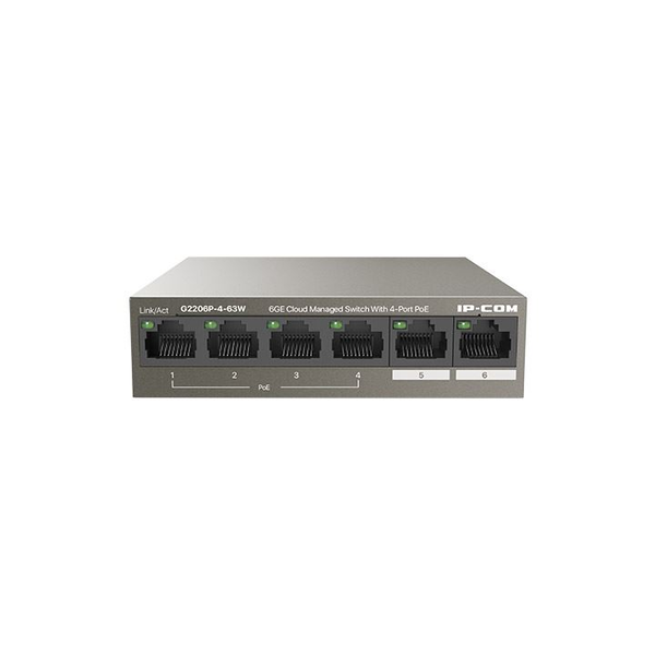 Ip-com Networks G2206p-4-63w Switch Gestionado Gigabit Ethernet (10/100/1000) Energía Sobre Ethernet (poe)