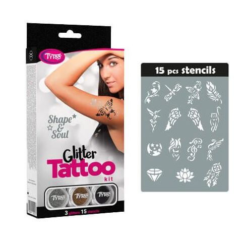 TyToo Shape & Soul csillámtetoválás szett (CTDS0068) (CTDS0068)