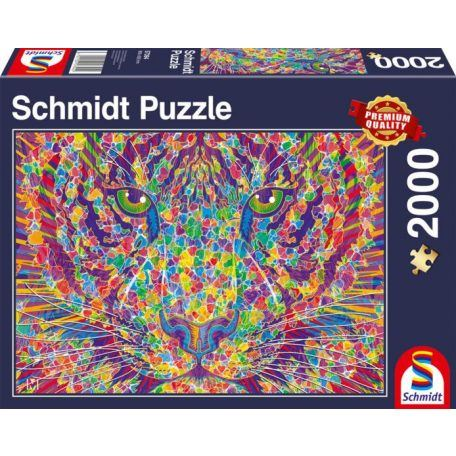 Schmidt Wild at Heart, Tiger 2000 db-os puzzle (57394) (s57394)