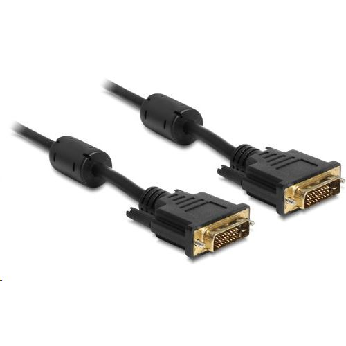 Delock 83189 DVI-D 24+1 -> DVI-D 24+1 kábel 1m
