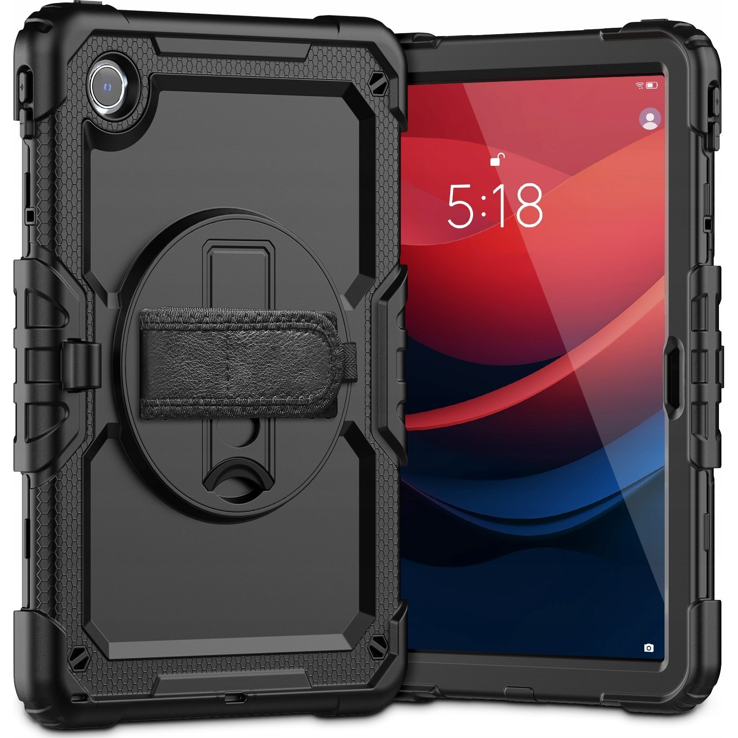 TECH-PROTECT LENOVO TAB M11 / K11E 11.0 TB-330 TECH-PROTECT SOLID360 FEKETE (THP2756)