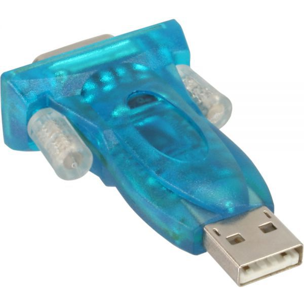 InLine 4043718053391 adattatore per inversione del genere dei cavi USB 1.1 VGA Blu