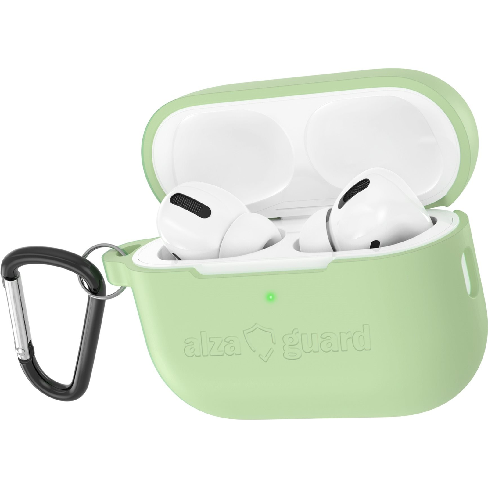 AlzaGuard Skinny AirPods Pro 2 zöld szilikon tok (AGD-ACSS4E)