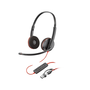 Poly Plantronics Blackwire 3220 USB-C Headset fekete (8X228A6)