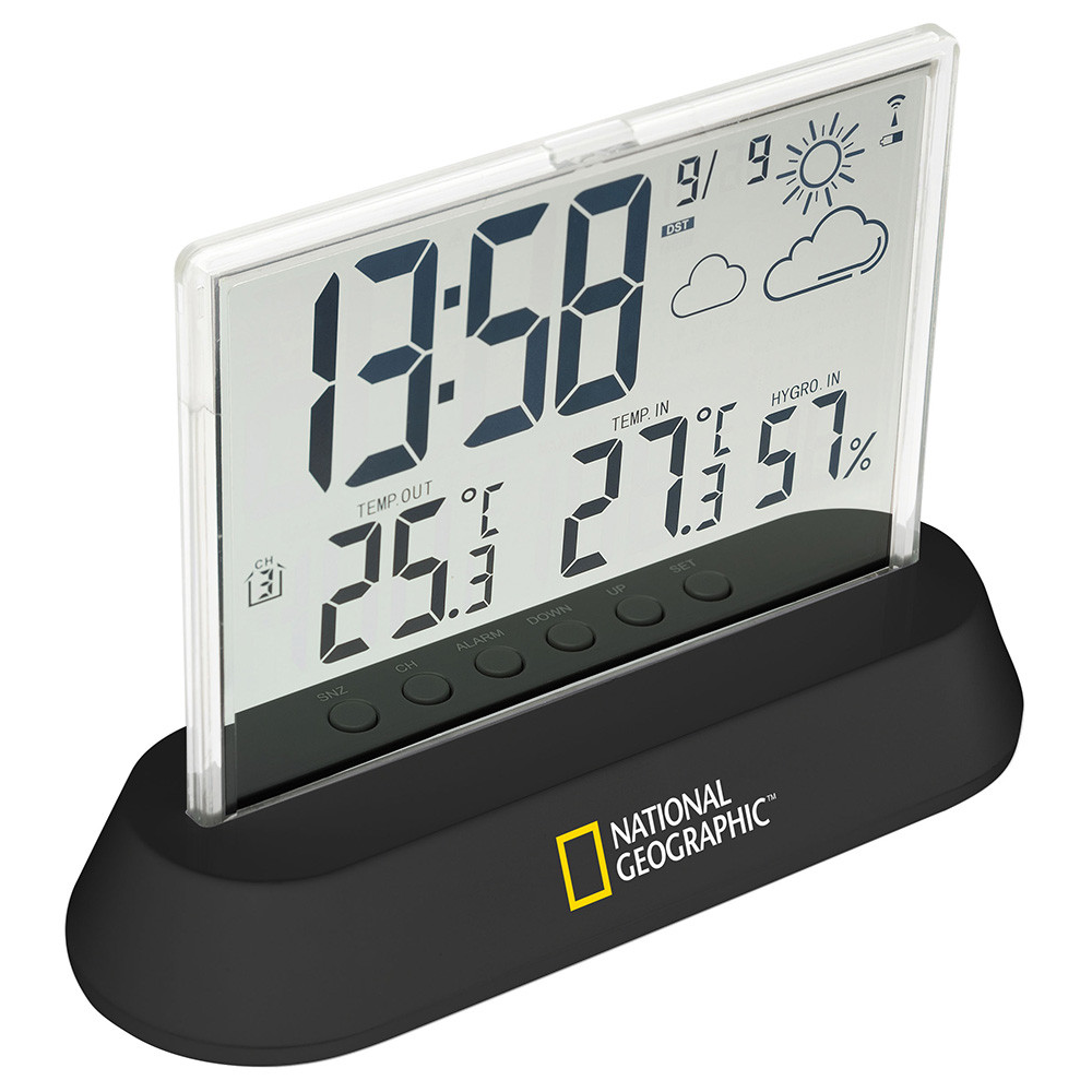 Bresser Optik National Geographic időjárás állomás átlátszó (74622) (74622)