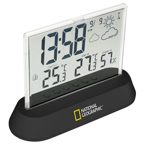 Bresser Optik National Geographic időjárás állomás átlátszó (74622)