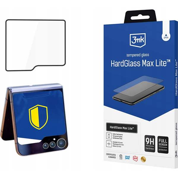 TVRZENÉ SKLO 3MK HARDGLASS MAX LITE PRO SAMSUNG GALAXY Z FLIP 6