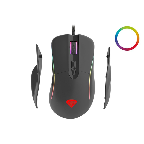 Genesis Xenon 750 optikai gaming egér 10200 DPI fekete