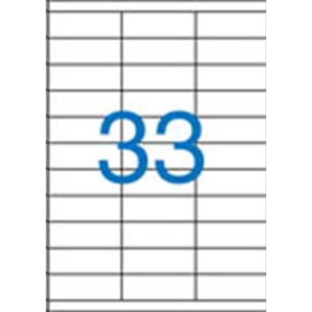 Victoria 70x25.4 mm univerzális etikett, 3300 darab (LCV11379) (LCV11379)