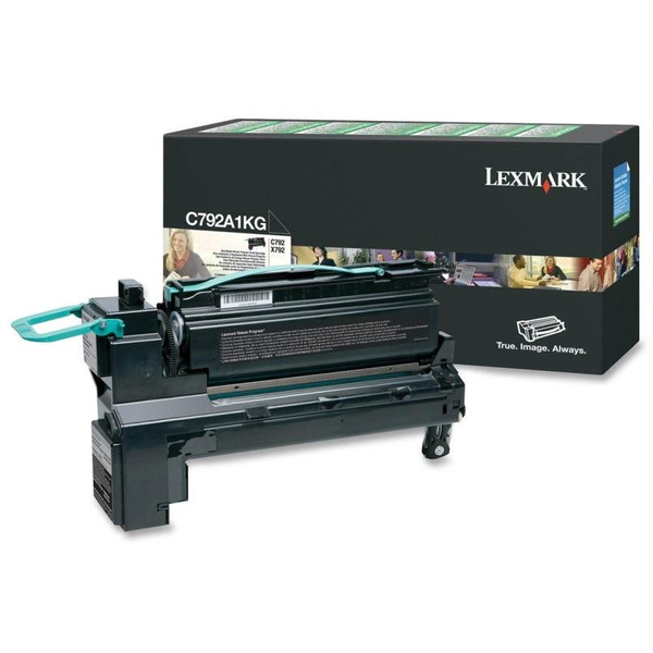 Lexmark C792A1KG tonerpatron 1 stk Original Sort