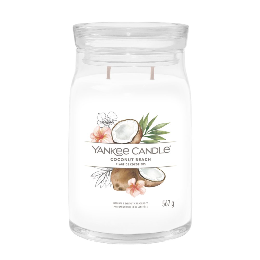 Yankee Candle Signature Coconut Beach Illatgyertya 567g (1629967E)