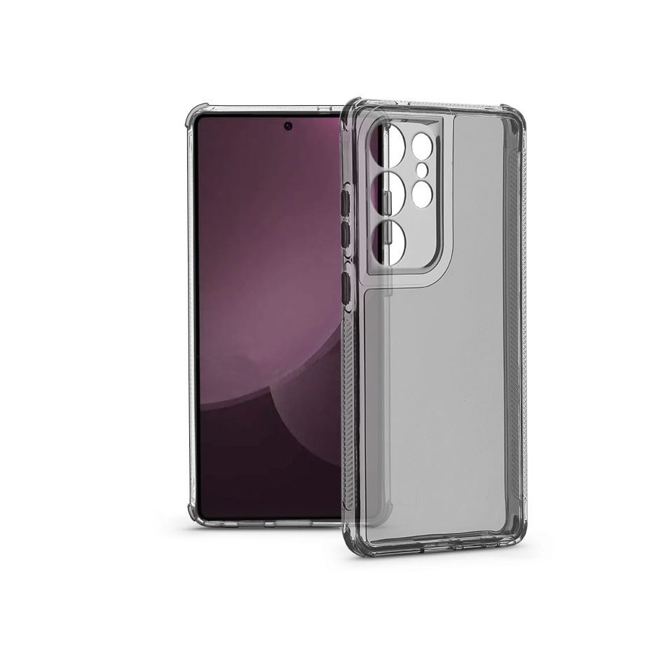 Haffner Matrix Clear Samsung SM-S938 Galaxy S25 Ultra kamerasziget-védős szilikon tok átlátszó (HF341571) (HF341571)