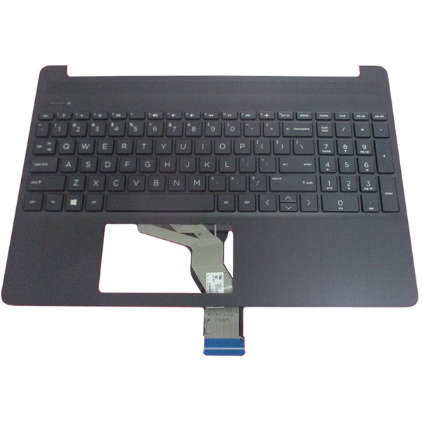 HP L63576-061 laptop alkatrész Cover + keyboard