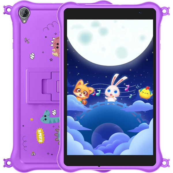 Таблет, Blackview Tab 50 Kids, 8inch HD IPS 800*1280, RK3562 Octa-core 2.0GHz, Front 0.3MP; Rear 2MP camera, 3GB/64GB memory, 5580mAh battery, 802.11a/b/g/n/ac/ax (2.4GHz,5GHz, WiFi6, WiFi version, don't support SIM card, Purple