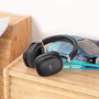 Hoco W35, Bluetooth стерео слушалки, v5.3, микрофон, 3,5 mm, функционален бутон, контрол на силата на звука, TF четец на карти, сгъваеми, телескопична лента за глава, сребрист (RS133944)