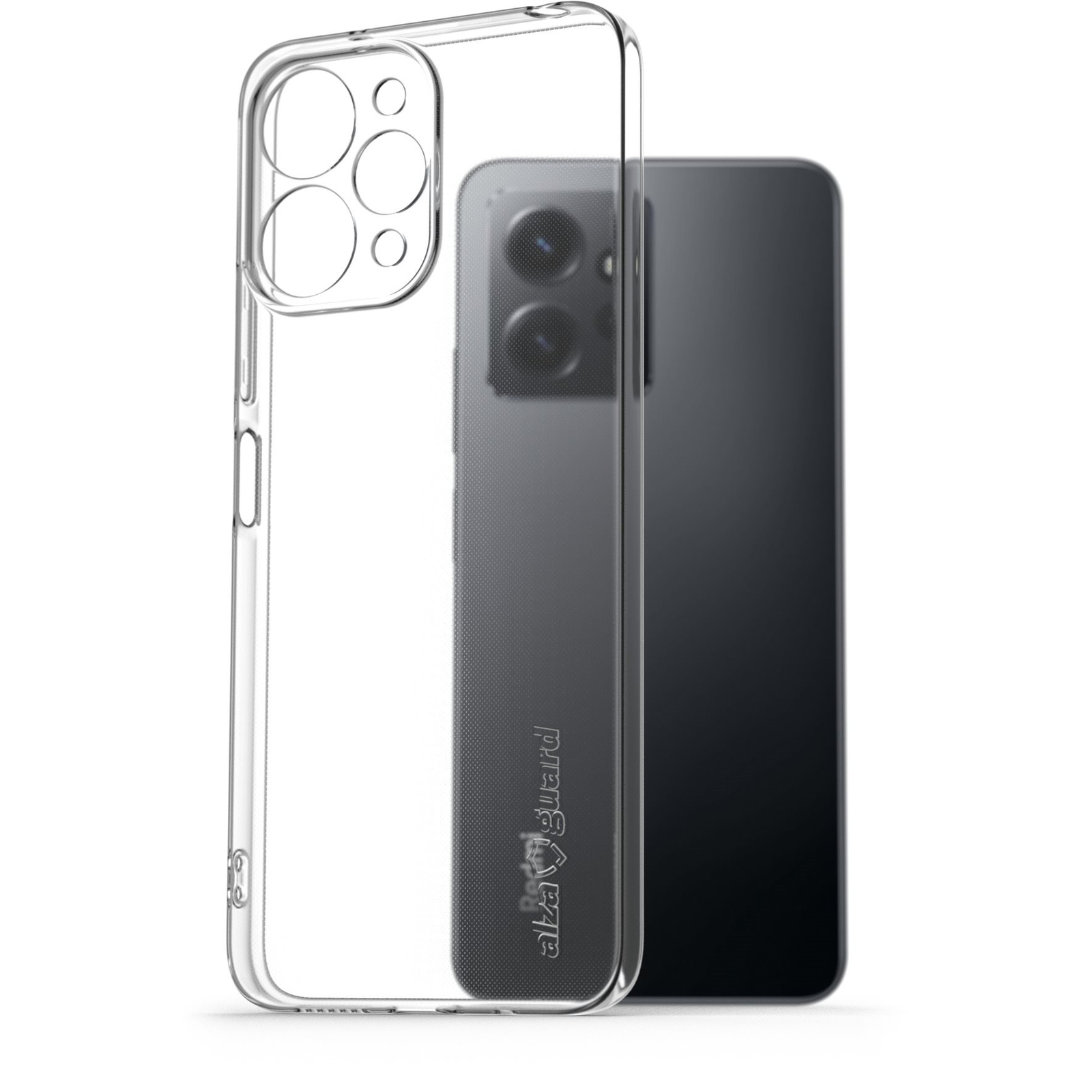 AlzaGuard Crystal Clear TPU Xiaomi Redmi 12 átlátszó tok (AGD-PCT333Z)