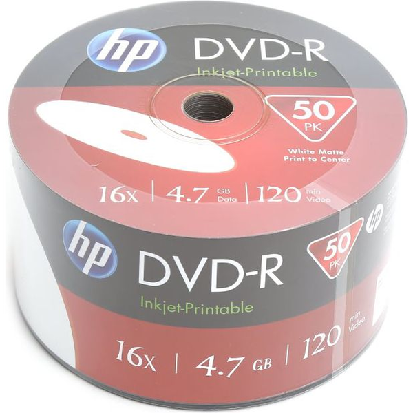 HP DME00070WIP DVD vergine 4,7 GB DVD+R 50 pz