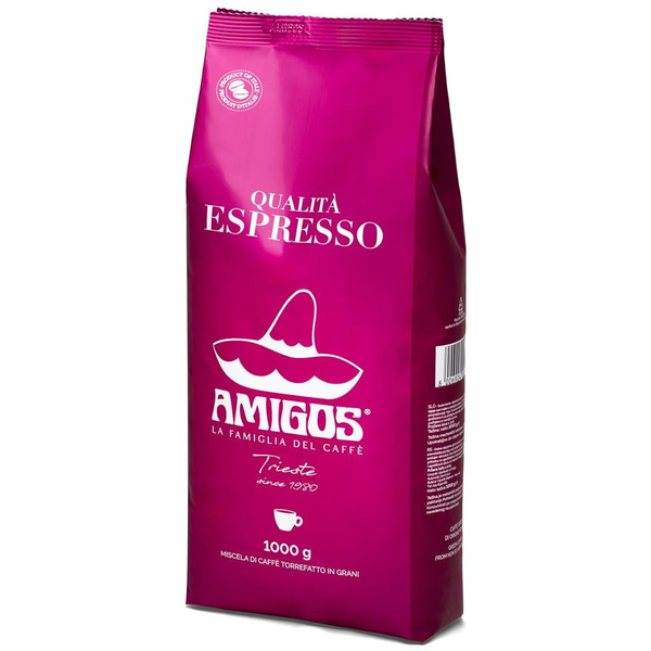 Amigos Caffe Qualitá Espresso, szemes, 1000 g
