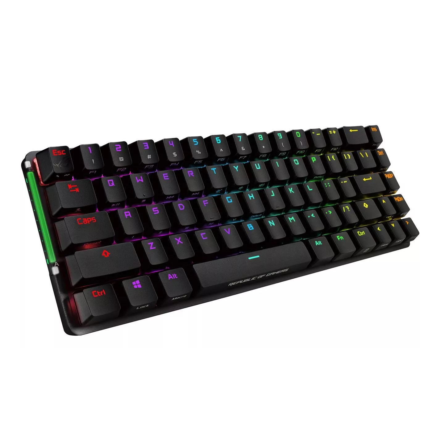 ASUS ROG Falchion klávesnica Hranie Bezdrôtové RF + USB AZERTY Francúzsky Čierna