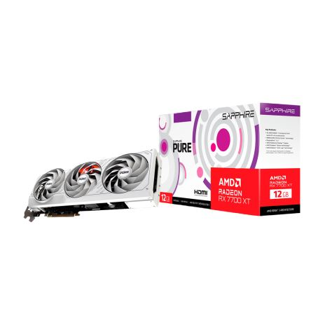 Sapphire Radeon RX 7700 XT 12GB  PURE AMD videokártya (11335-03-20G)