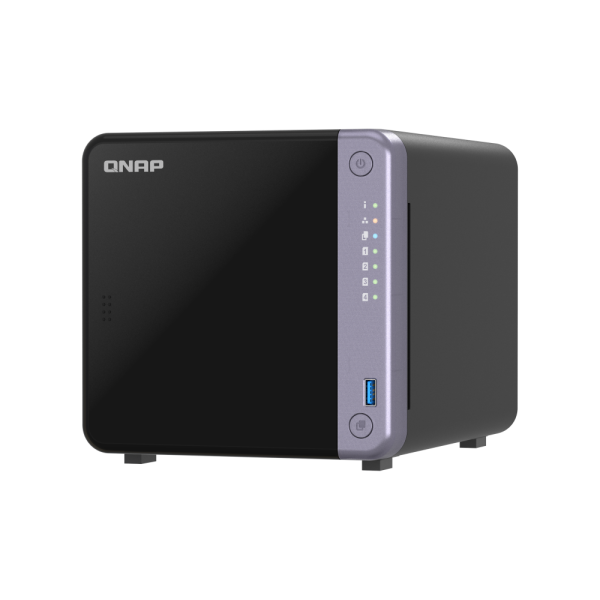 QNAP TS-432X-4G NAS & lagringsserver Tower Alpine Alpine AL-524 4 GB DDR4 QNAP QTS Sort