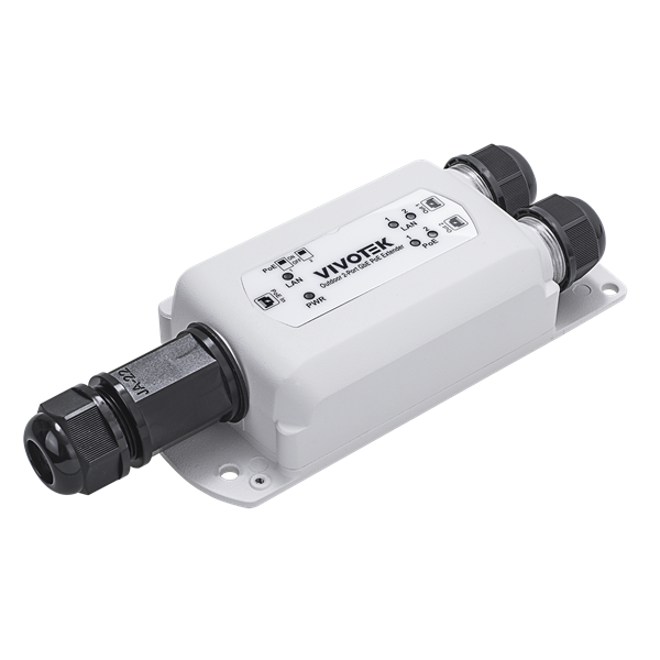 VIVOTEK PoE Extender Kültéri 2 port AP-GXC-0250 (AP-GXC-0250)