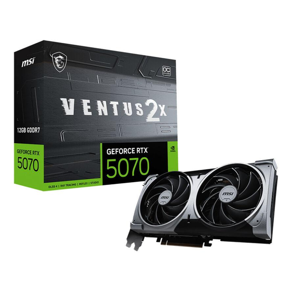 MSI GeForce RTX 5070 12G VENTUS 2X OC NVIDIA 12 GB GDDR7