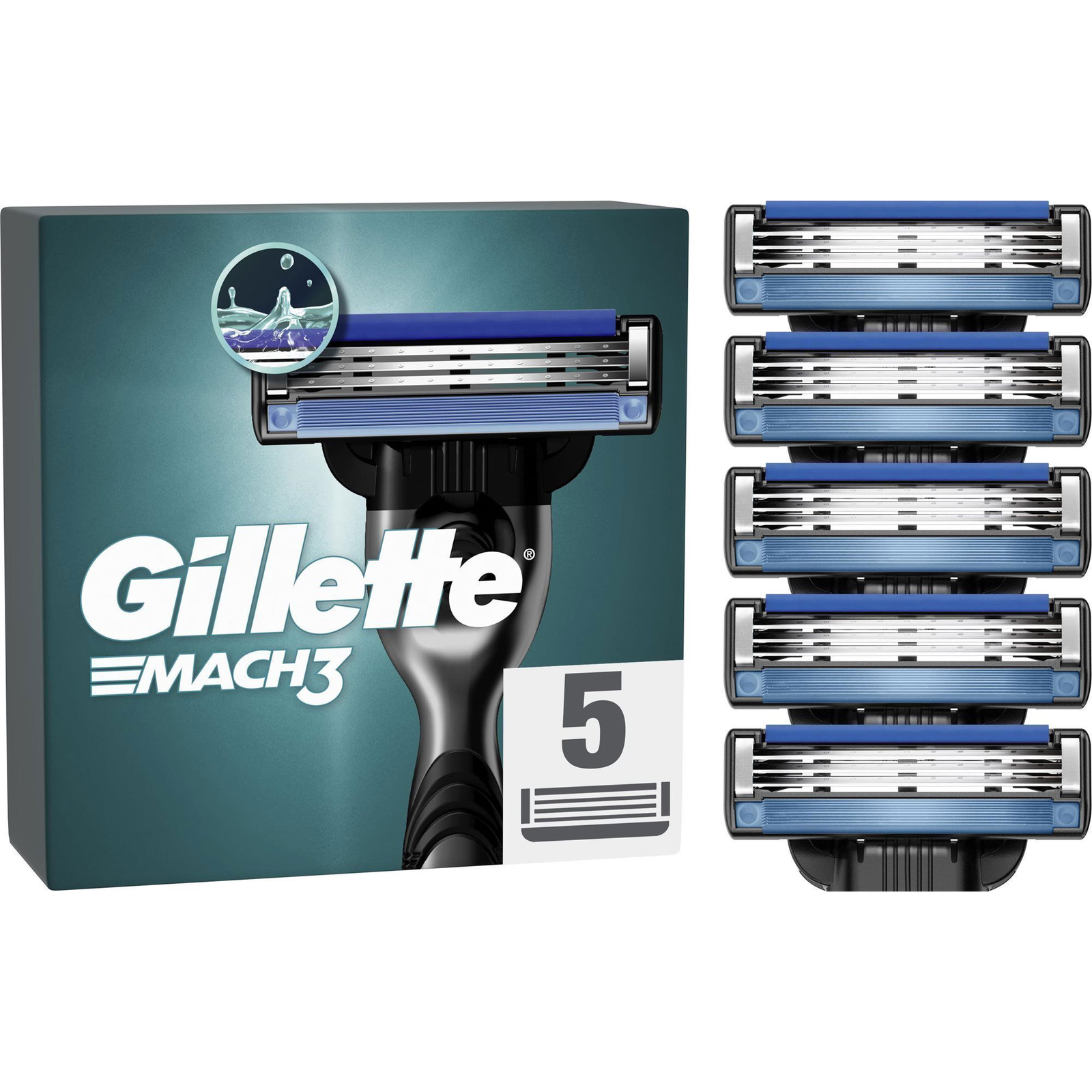 Gillette Mach3 borotvabetét 5db (7702018552313) (7702018552313)