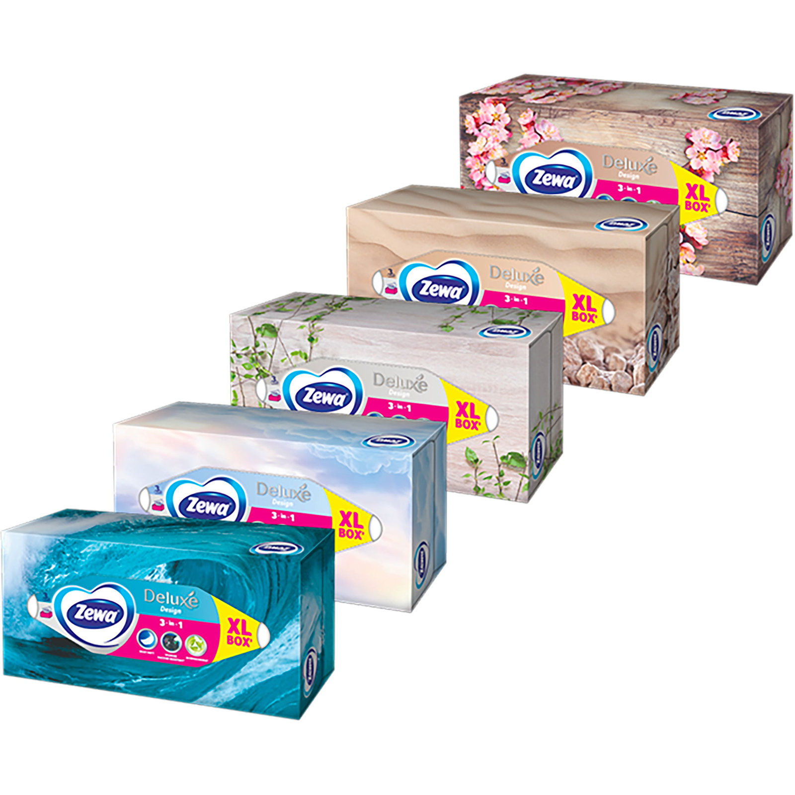 Zewa Deluxe papír zsebkendő 150db (49861) (zew49861)