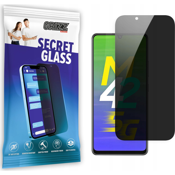  GrizzGlass Szkło prywatyzujące GrizzGlass SecretGlass Samsung Galaxy M42 5G