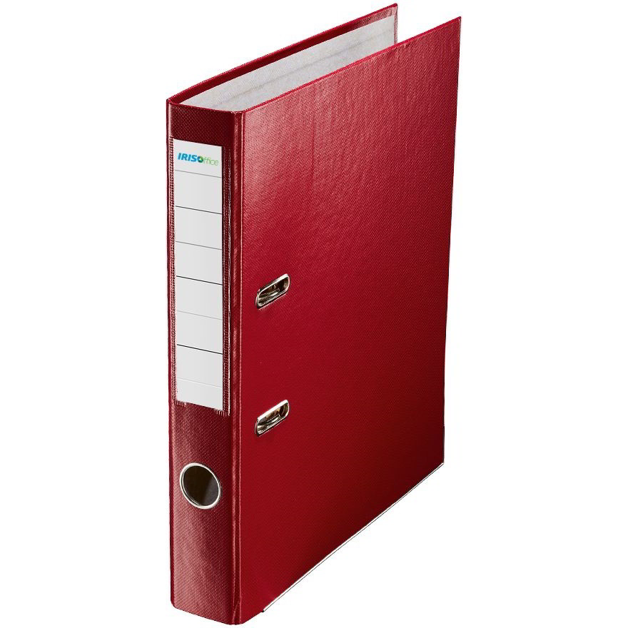 IRISOffice A4 5cm iratrendező - Bordó (623845)