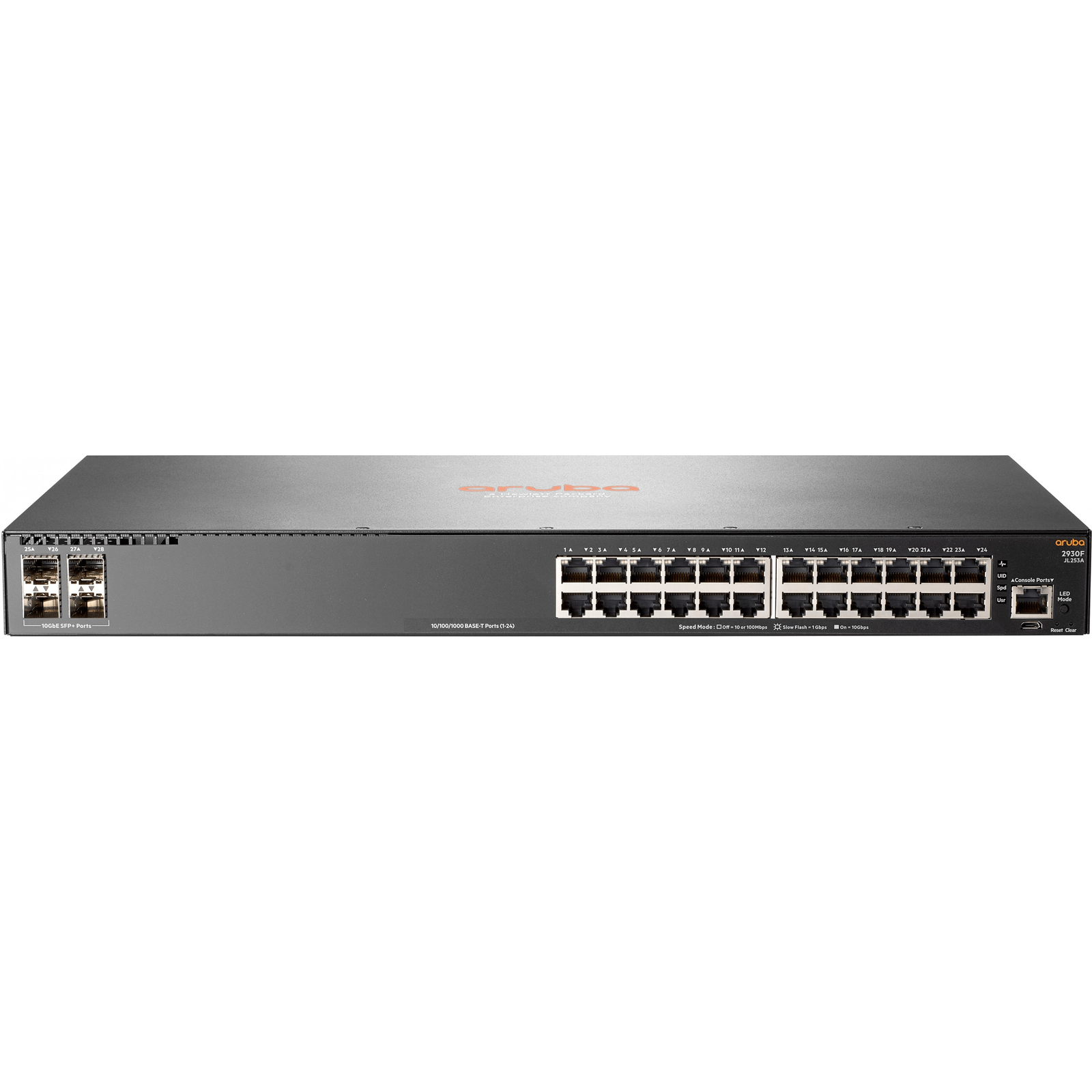 HPE Aruba 2930F 24G 4SFP+ Swch (JL253A)