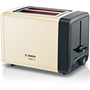 Bosch TAT4P427 тостер 2 филия(и) 970 W Черен, Крем
